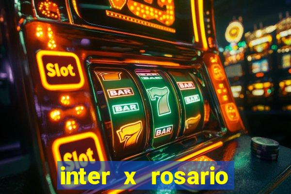 inter x rosario central onde assistir